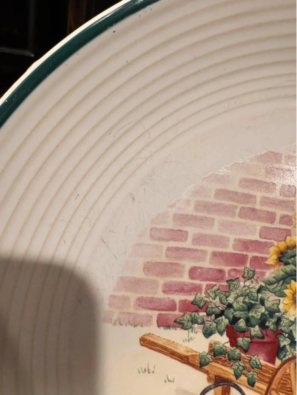 Vintage Cat plate